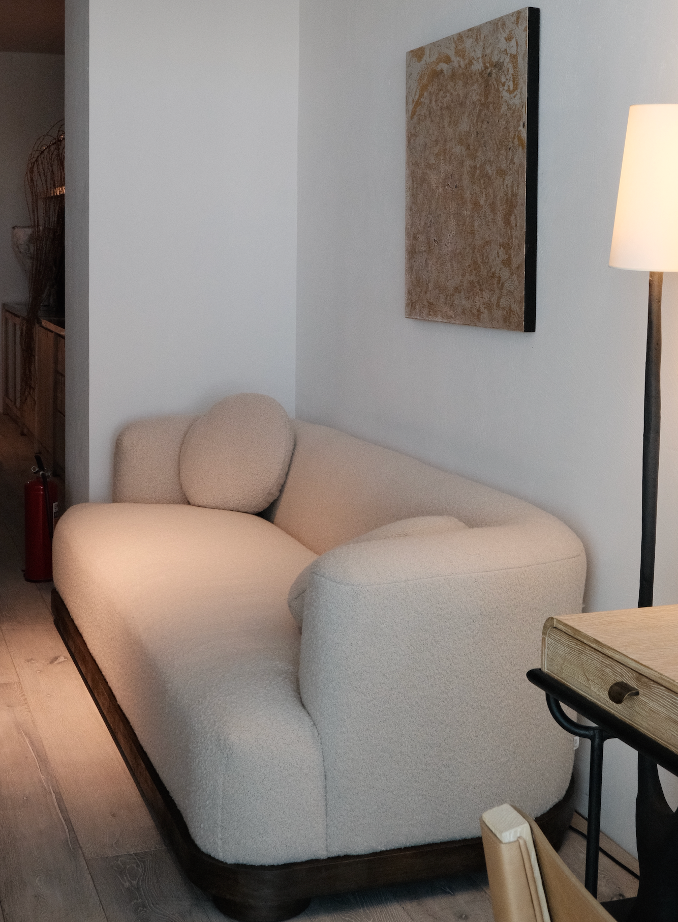 The Neo-Col | Welsh Alpaca Wool & Solid Birch Indoor Large Cloud sofa