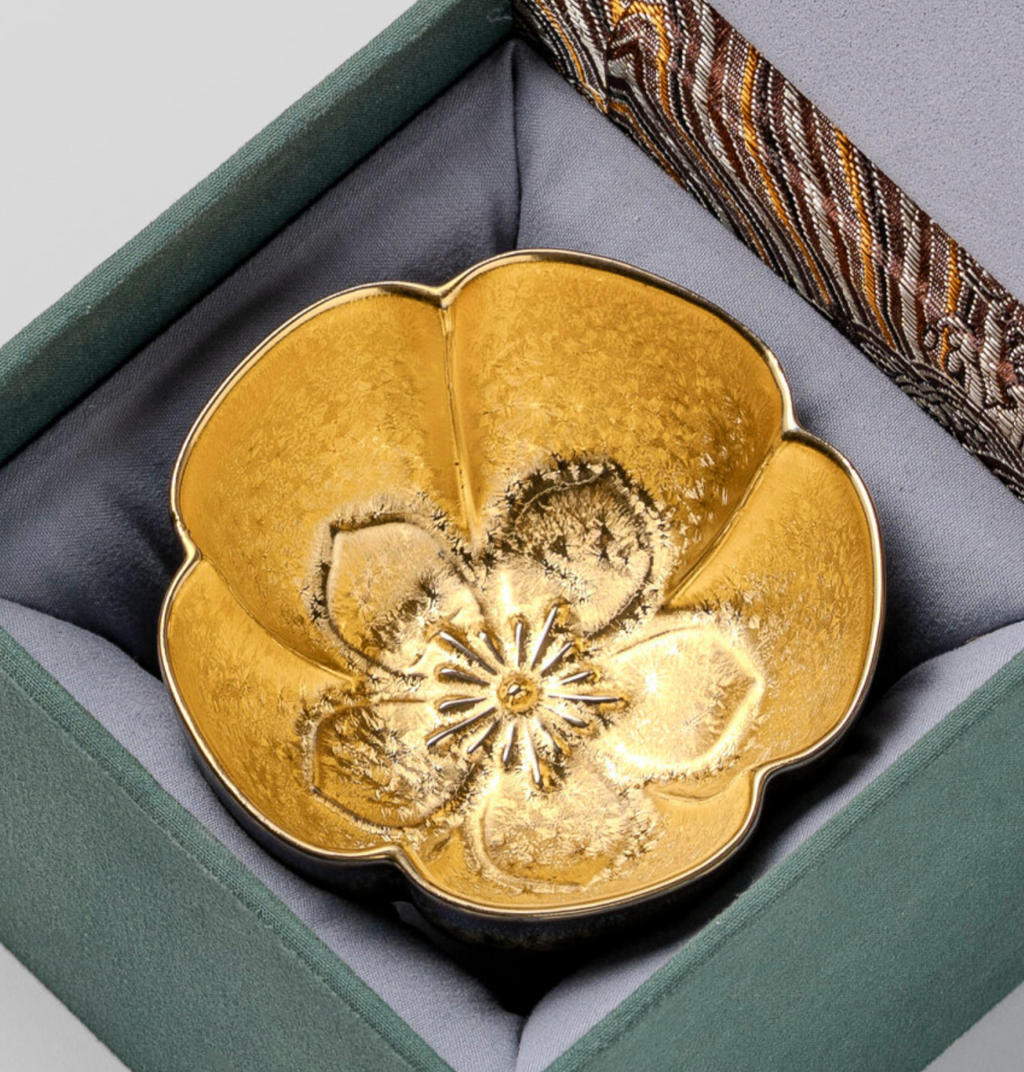 「Colorful Gilded」Teapot Set Plum Blossom Cup, Gift Box