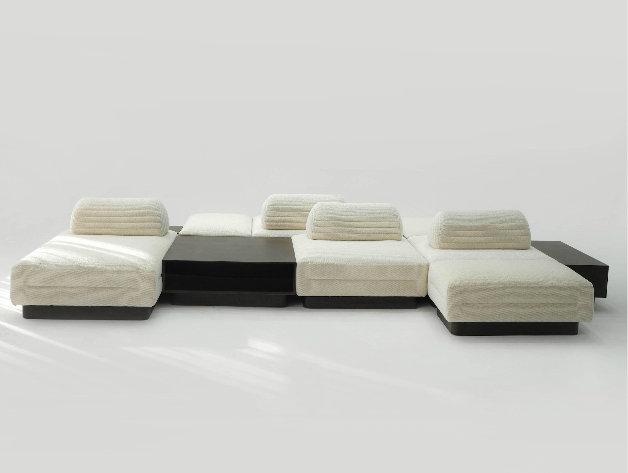 「Quiet Luxury」Multi-Module Living Modular Sectional Sofa with Storage