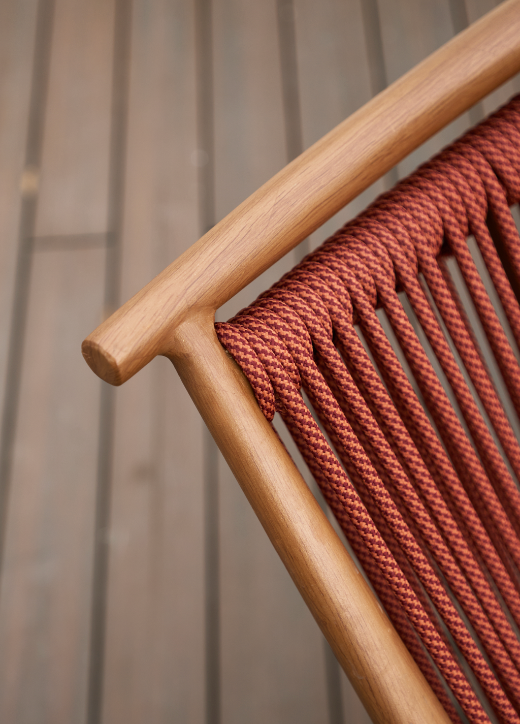 「Driftwood」Organic Modern Outdoor Rocking Chair