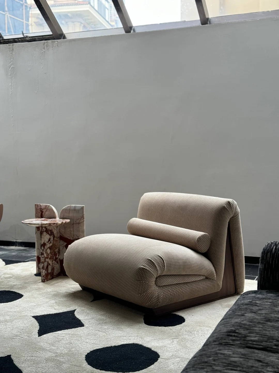「Aurora」Organic Modern Textured Lounge Chair