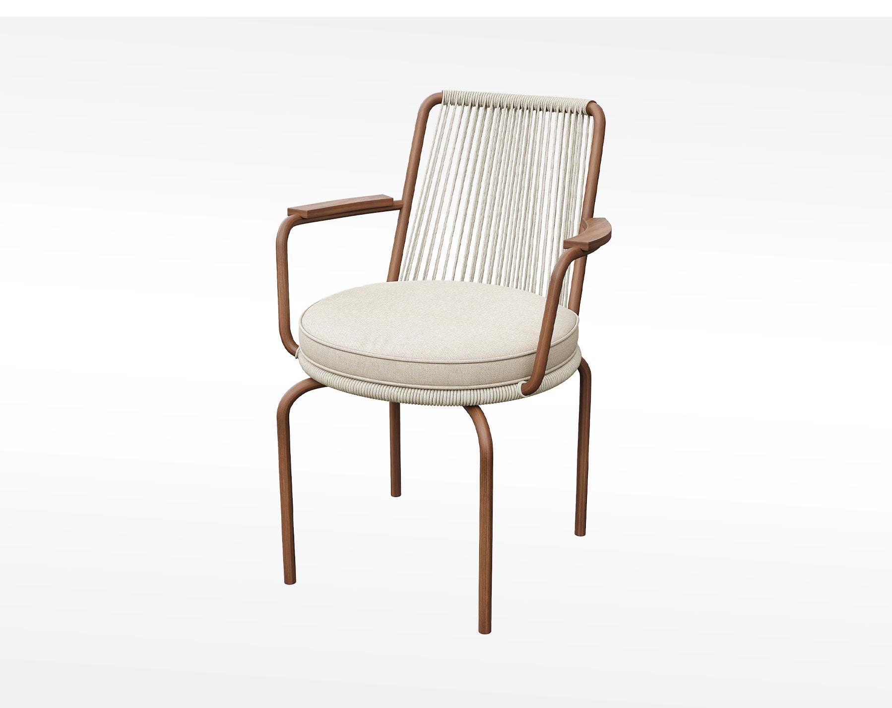 「Teak Weave Coffee」Outdoor Lounge Dining Set