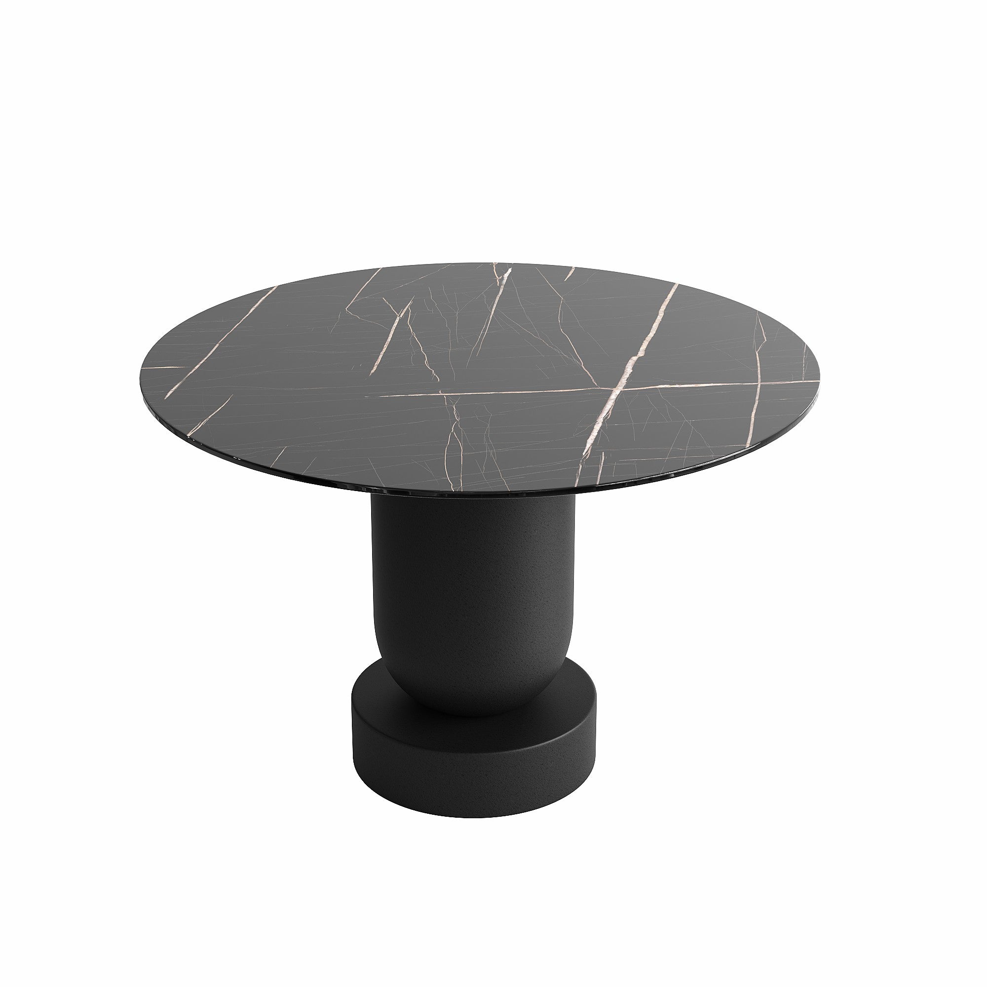 「Blue Weave & Black Marble」Luxury Outdoor Dining Set