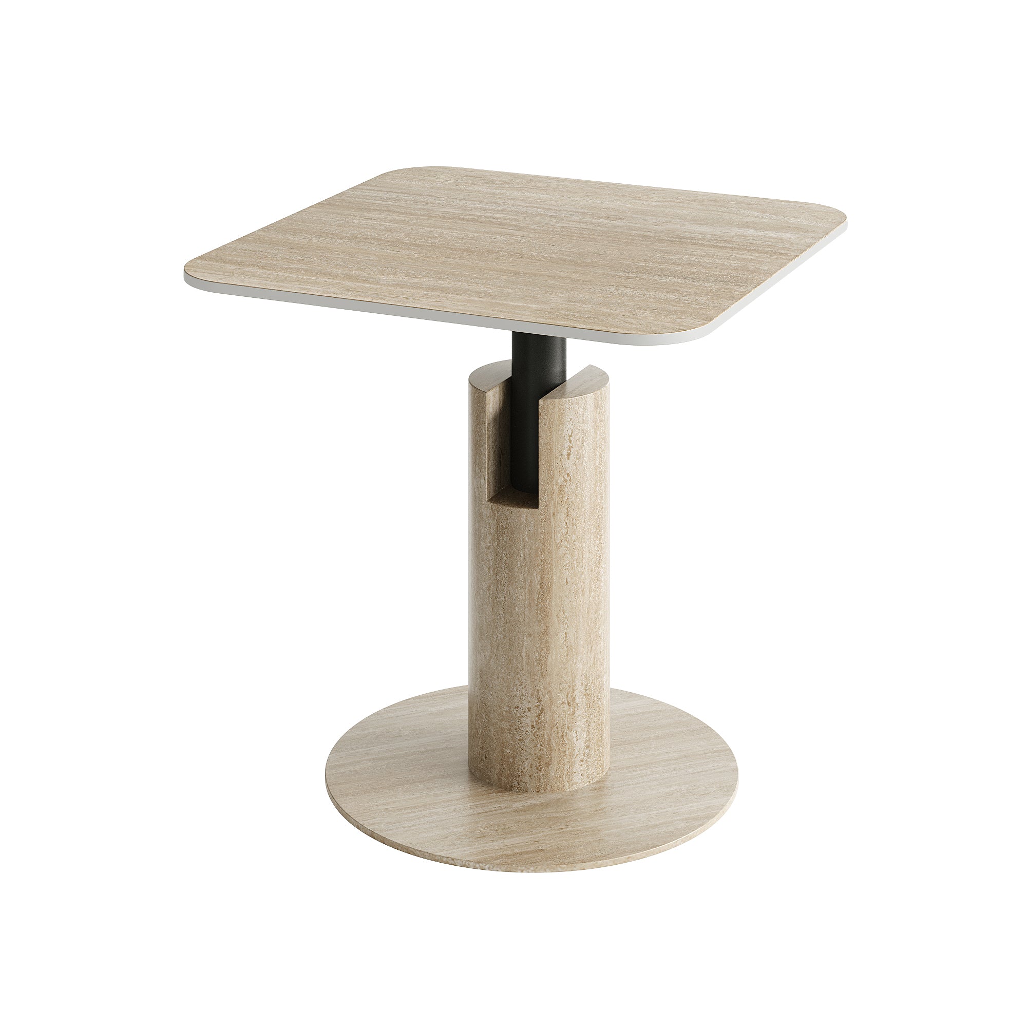 「Light Walnut Cafe」Outdoor Lounge Dining Set