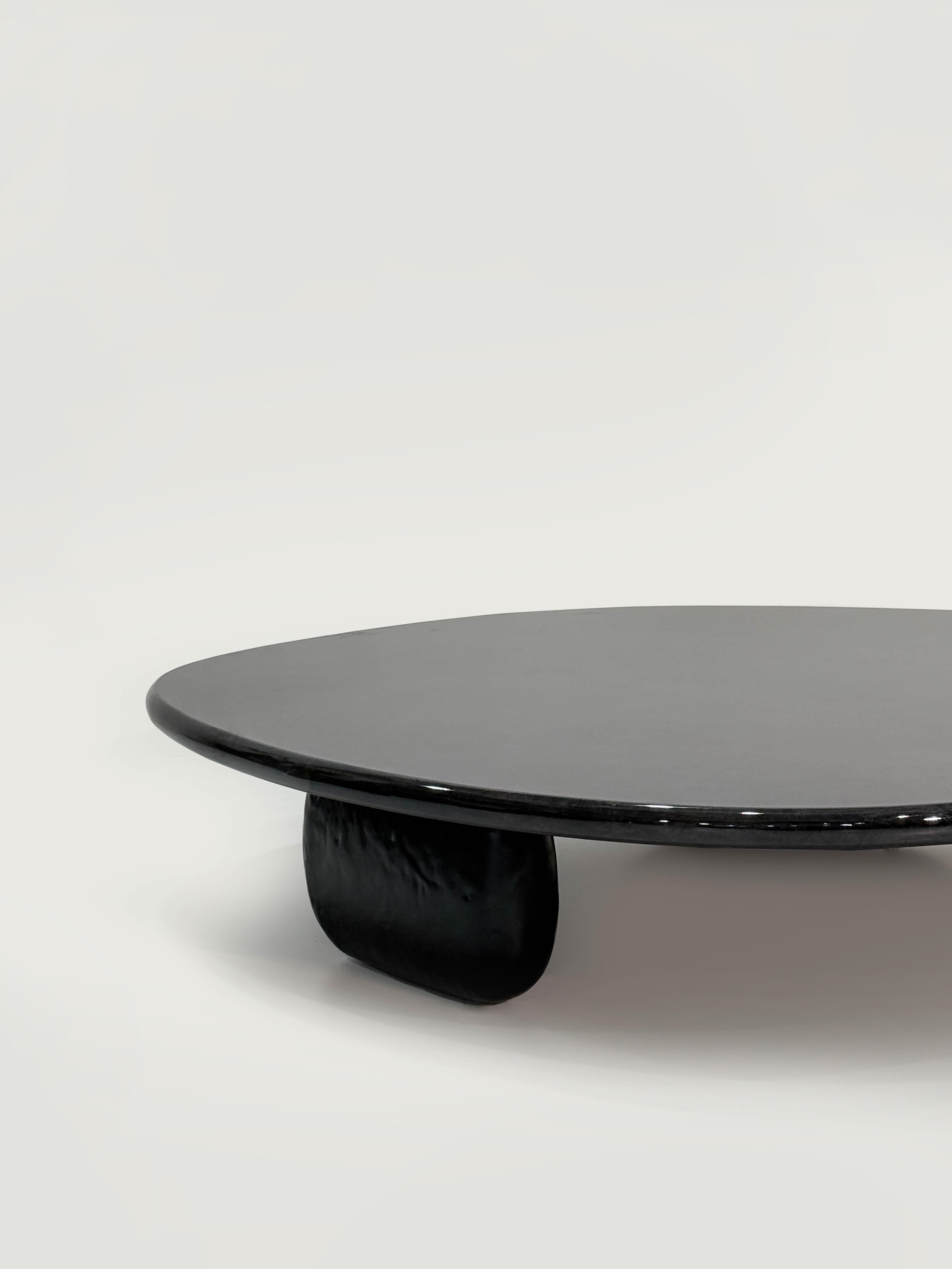 「Far Shores」Organic Sculptural Burl Wood Coffee Table