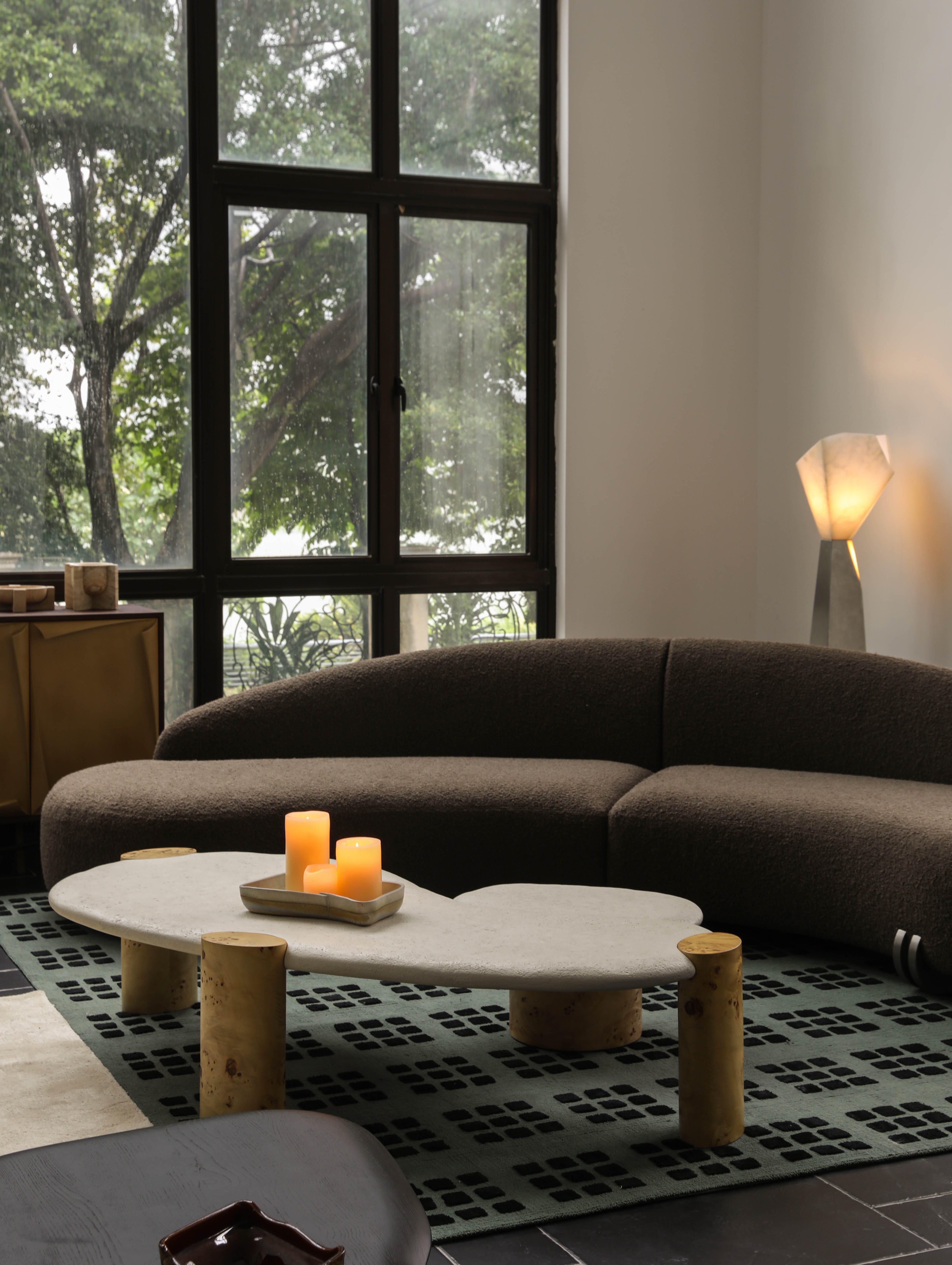 「Moon Glow」Organic Curved Sectional Sofa