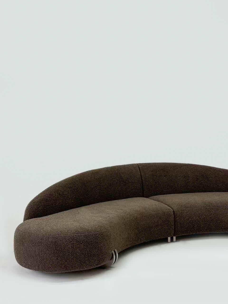 「Moon Glow」Organic Curved Sectional Sofa