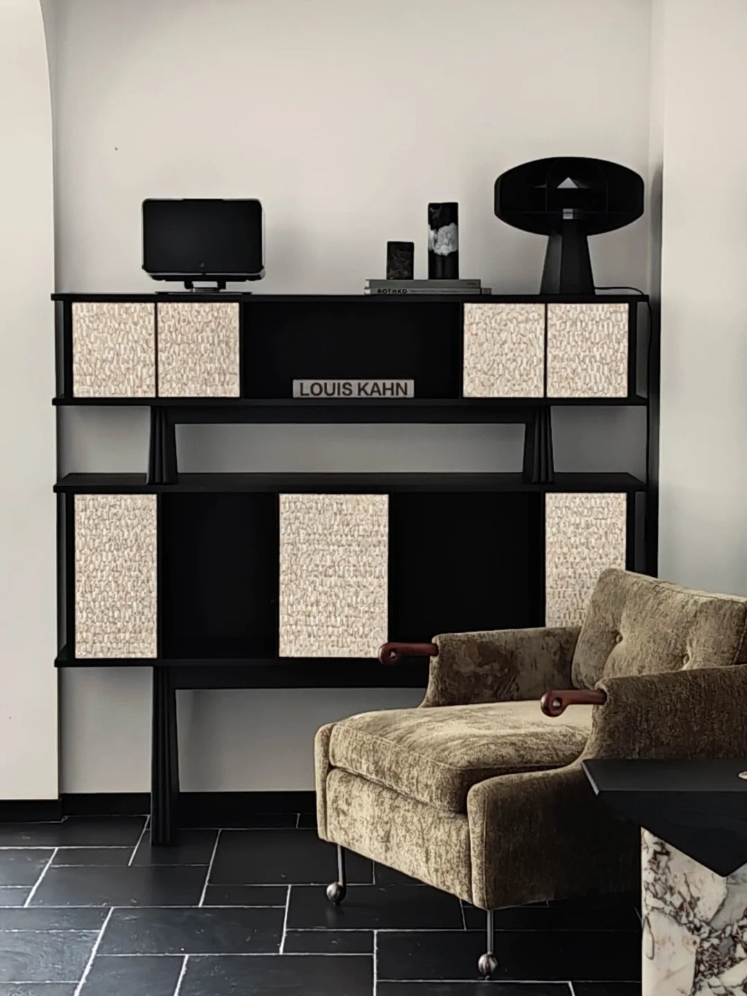 「Tao」Tiered Geometric Display Cabinet