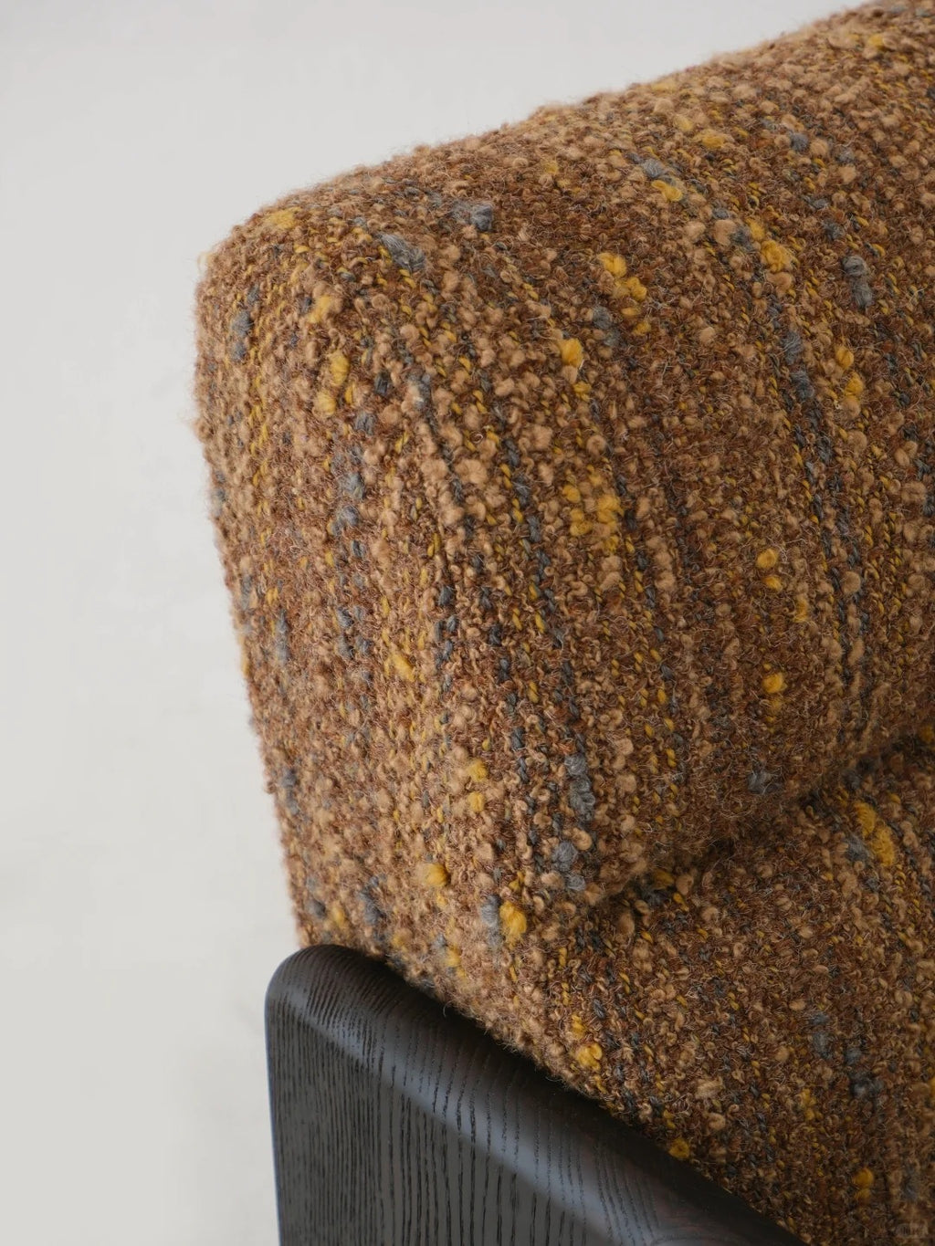 「Wanderer」Architectural Textured Fabric Lounge Chair