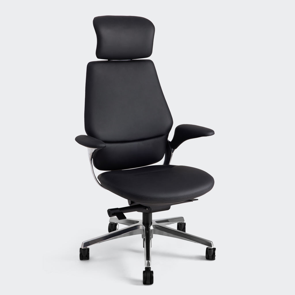The Butterfly |  Ergonomic Executive Office ChairPremium Imported Natural Leather