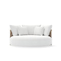 The Ripple | Low-Profile Circular Outdoor Daybed with Flowing Rope