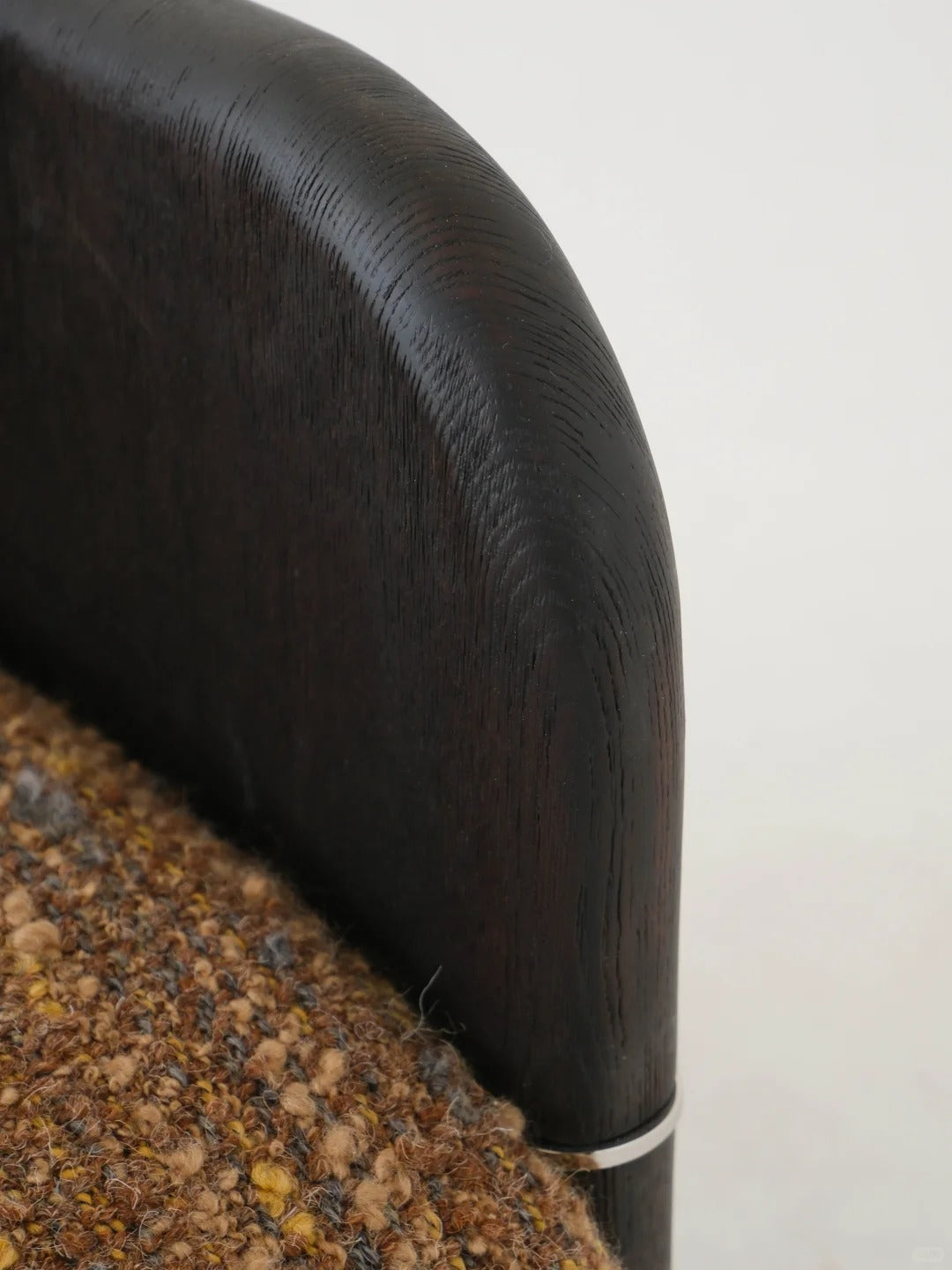 「Wanderer」Architectural Textured Fabric Lounge Chair