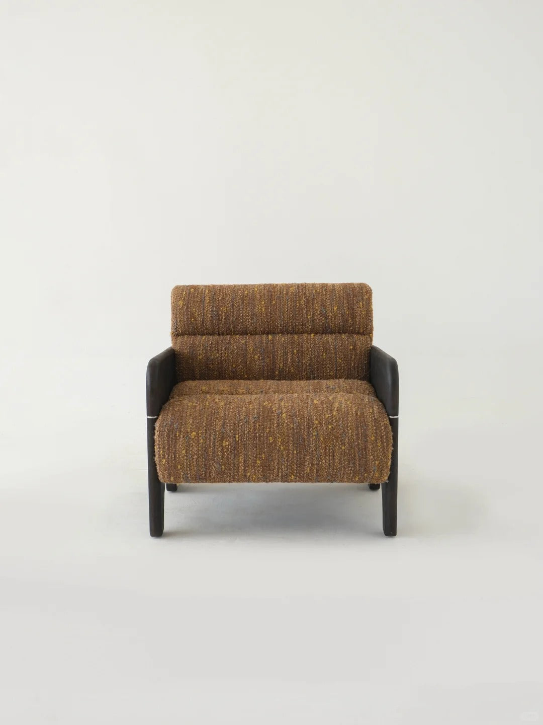 「Wanderer」Architectural Textured Fabric Lounge Chair