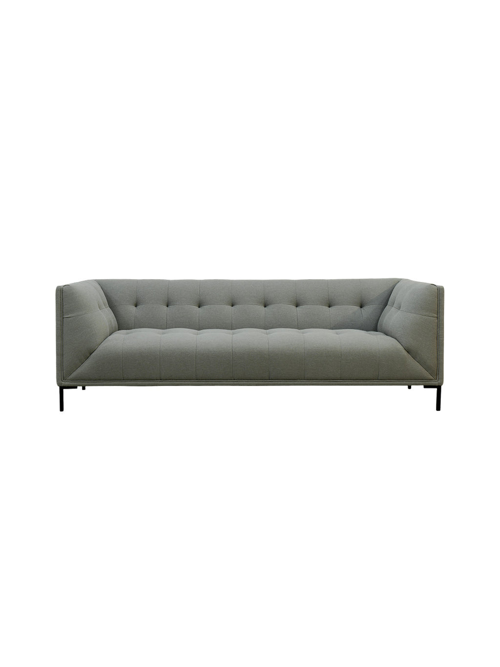 Carlo 2.3m Minimalist Retro Cotton-Linen Blend Sofa
