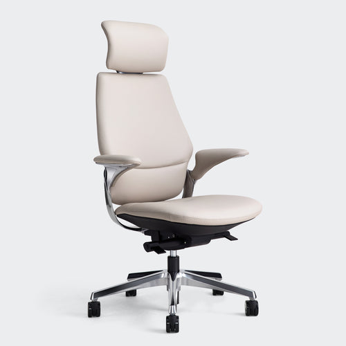   Ergonomic Executive Office Chair Premium Imported Natural Leather