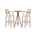 Outdoor Lounge Bar table and bar chair Set, coffee table 