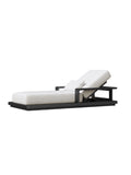 Modern outdoor lounge chair ，The Zenith | Minimalist Aluminum Outdoor Single Sunbed