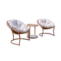 Two wicker chairs with white cushions and a small round table, high-end outdoor furniture, China high-end furniture industry chain, direct from China factory, premium commercial outdoor furniture, luxury outdoor furniture brand, China premium furniture manufacturer, hotel rooftop lounge furniture supplier, custom cafe terrace furniture, designer outdoor lounge set, high-end patio furniture direct, contract grade outdoor furniture China