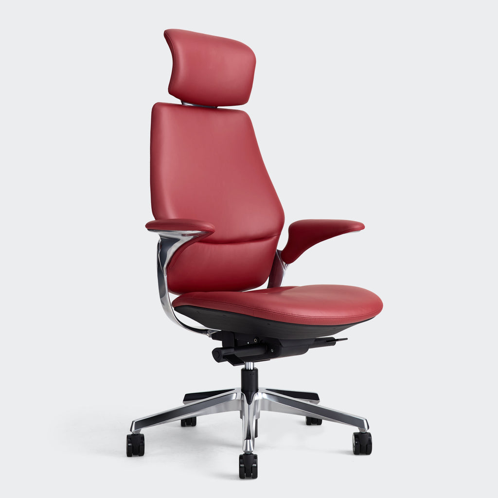 The Butterfly |  Ergonomic Executive Office ChairPremium Imported Natural Leather