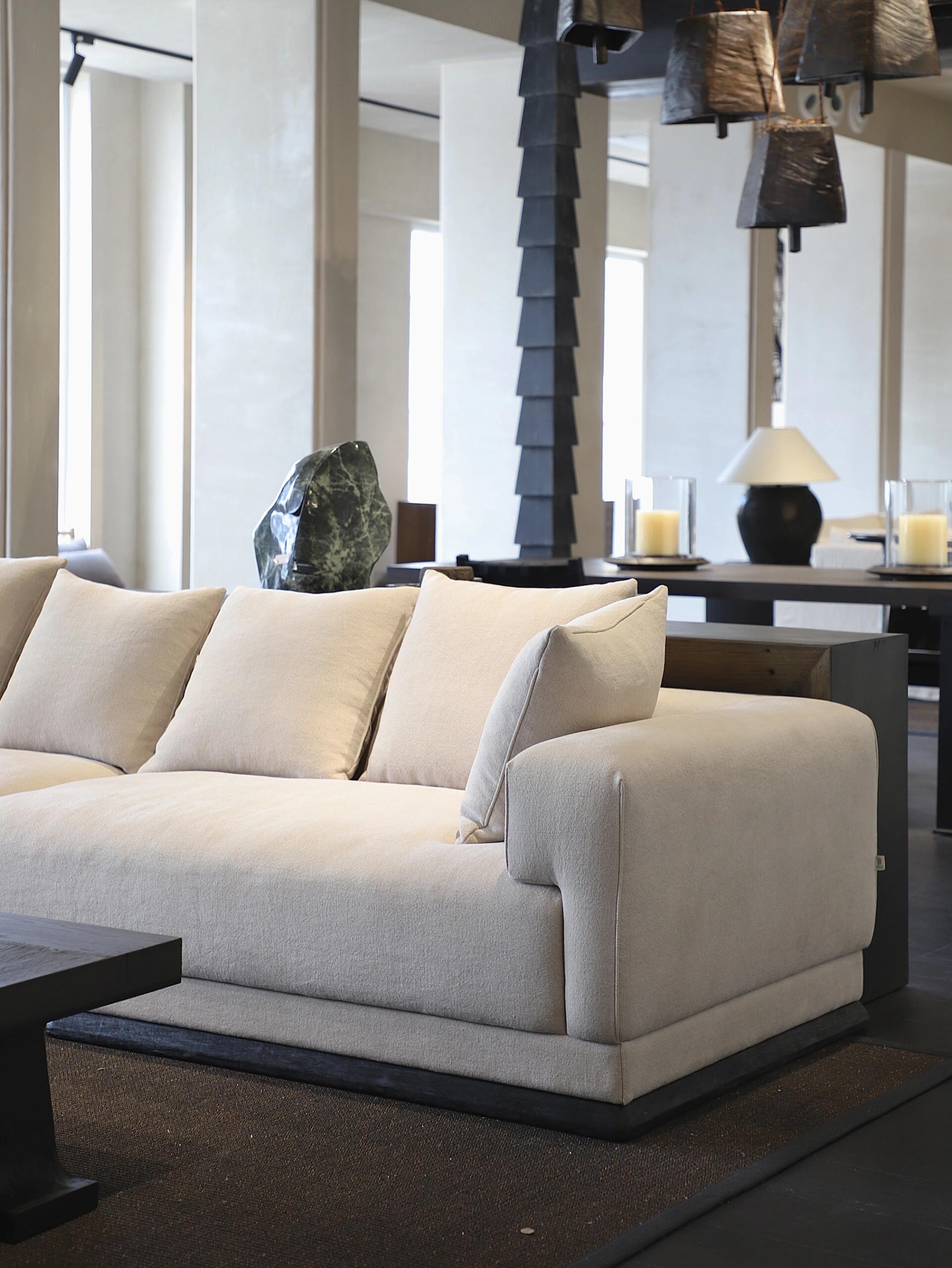 The Lumina | 3.62m Large Fabric Sectional Sofa