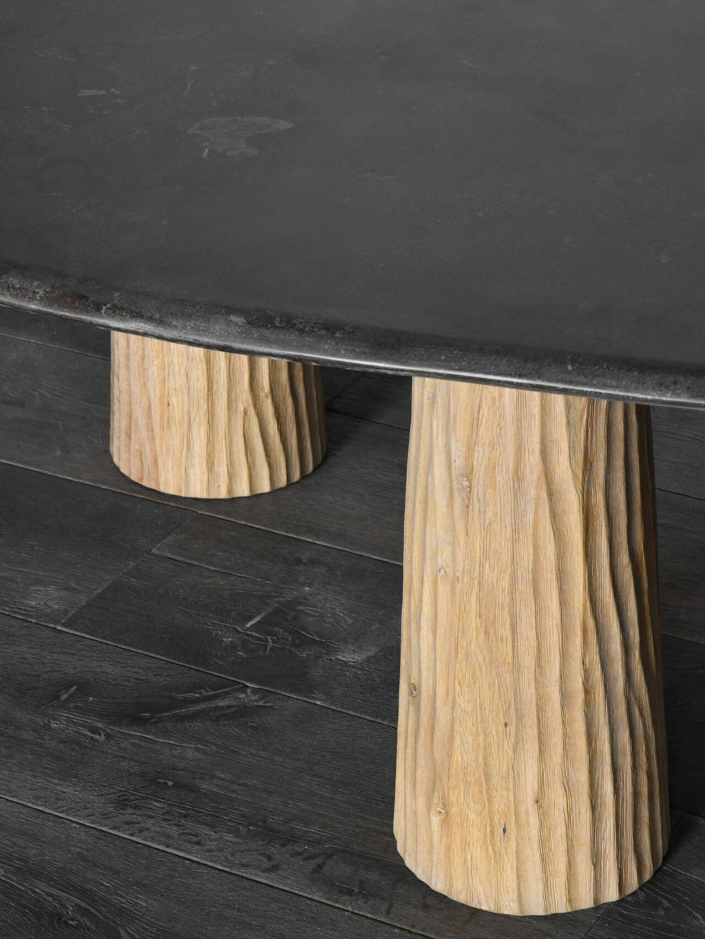 「Tianqing」Organic Sculptural Natural Stone Side Table