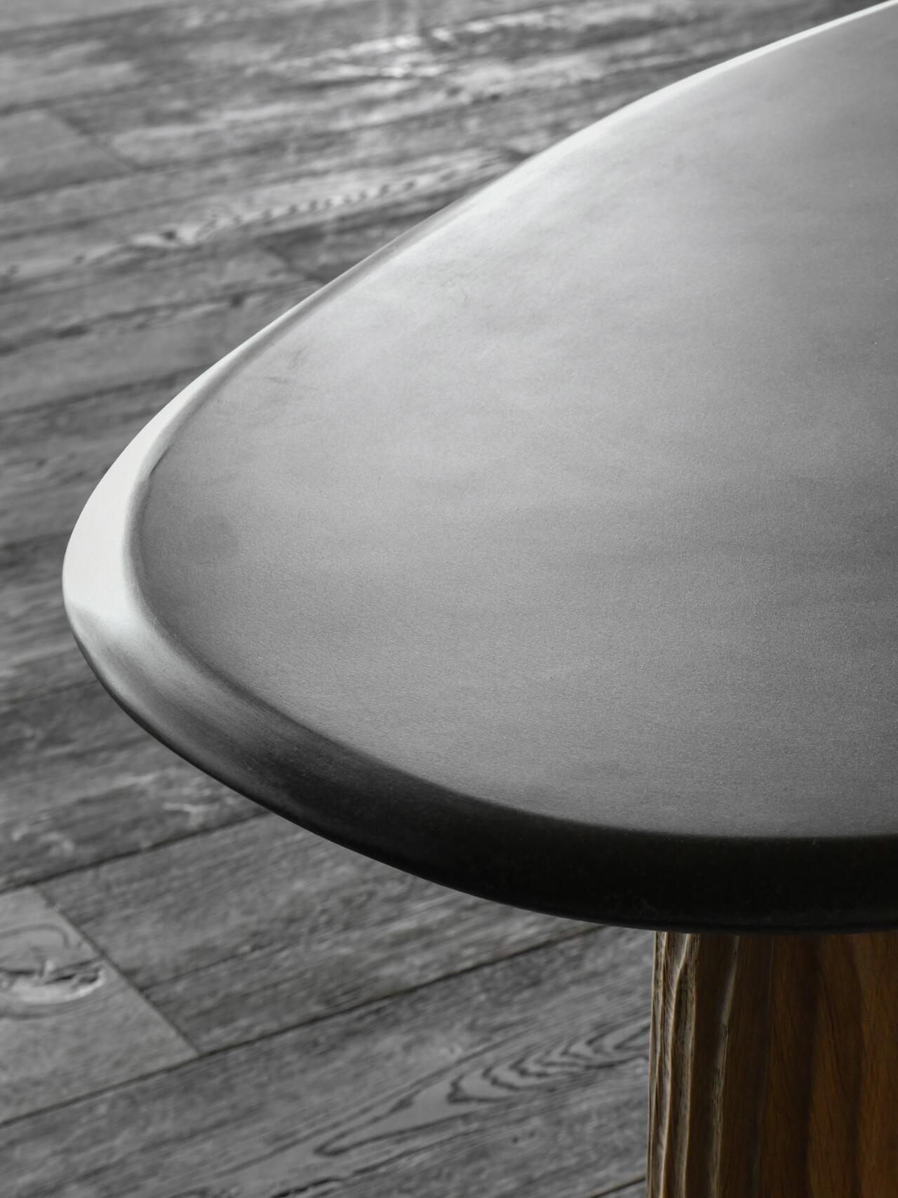 「Tianqing」Organic Sculptural Natural Stone Side Table