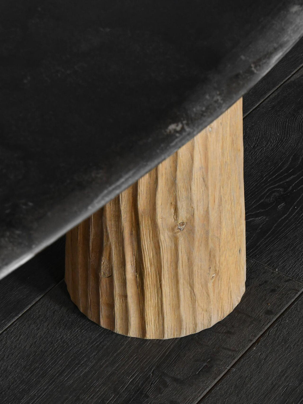 「Tianqing」Organic Sculptural Natural Stone Side Table