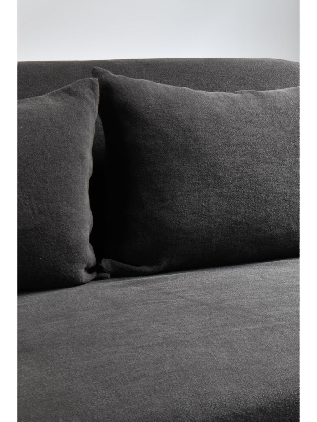 The F.Vint | Curved Natural Linen Multi-Seat Sofa
